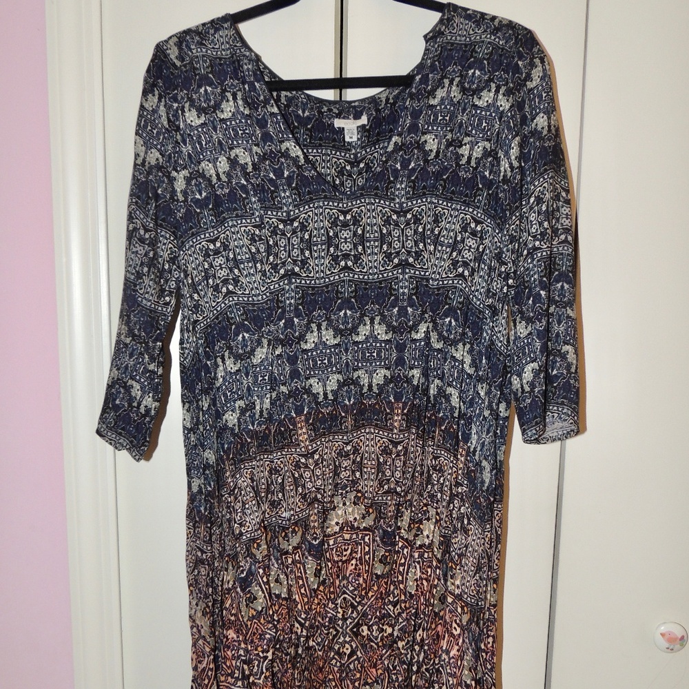 Urban Outfitters Ecote Flowy 3/4 Sleeve Dress